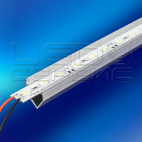 Светодиодная линейка LS60 5730 IP20 холодный свет (угол 45 град.)