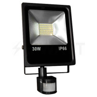 Прожектор матричный светодиодный LS-SMD 30W Slim с датчиком движения